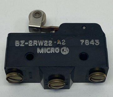 Microswitch BZ-2RW22-A2 Roller Style Limit Switch AC/DC - 0