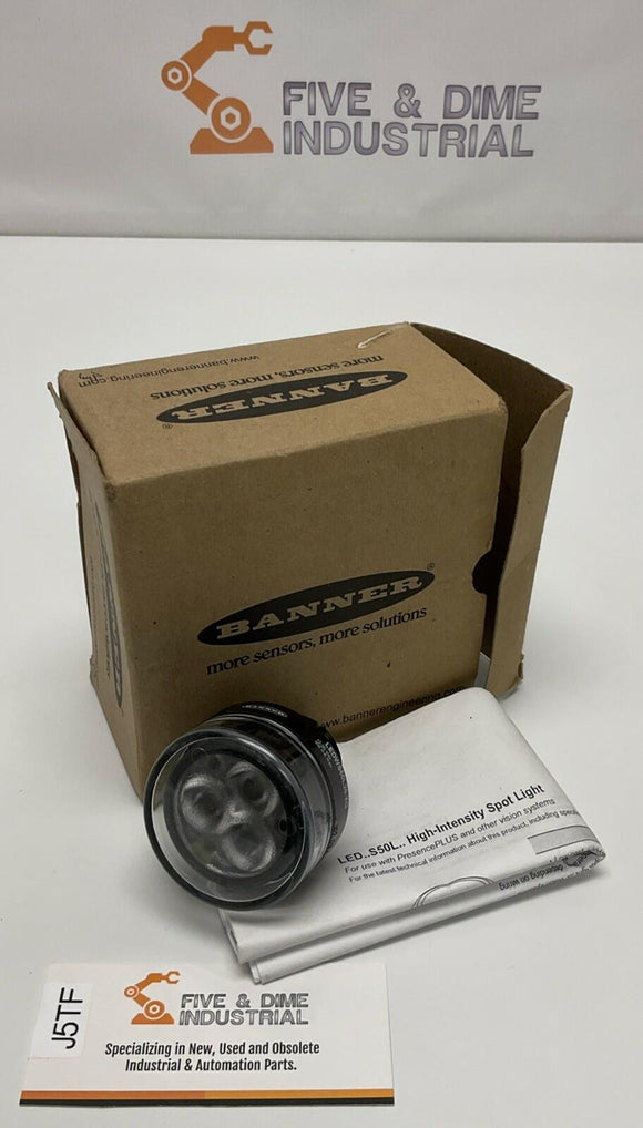 Banner LEDWS50L20-XQ / 19028 Vision Light 50mm 12-30 VDC