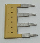 Weidmuller 1633220000 ZQS 2.5/4 4-Position Terminal Jumper (Box of 20)-3