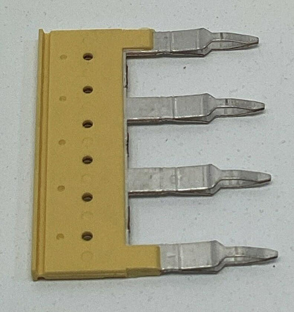 Weidmuller 1633220000 ZQS 2.5/4 4-Position Terminal Jumper (Box of 20)