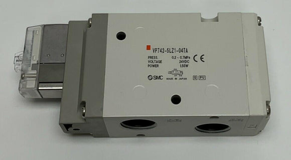 SMC VP742-5l21-04TA 24VDC Pneumatic Solenoid Valve 3 Port