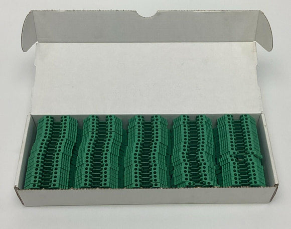 Allen Bradley 1492-J3-G Green Terminal Blocks 1-Pole, Green (Box of 100)