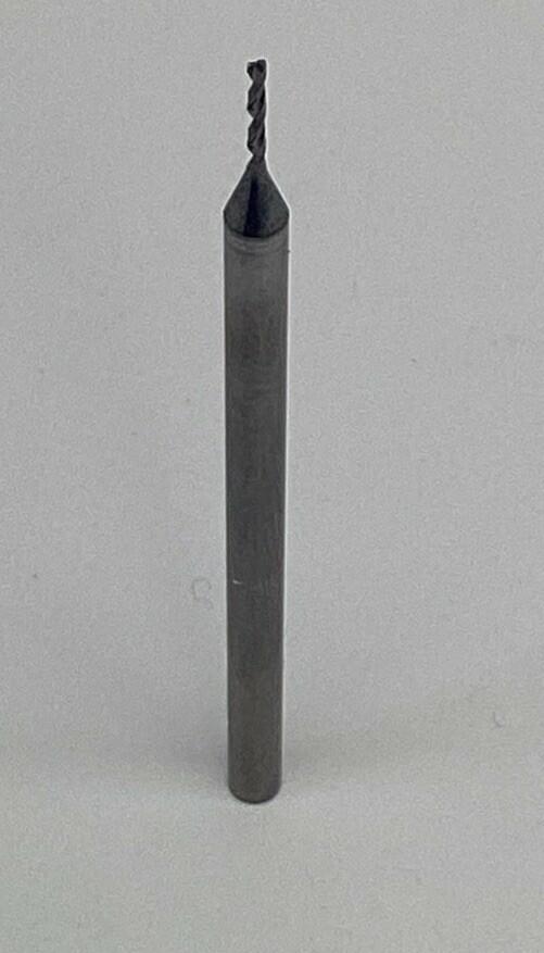 Mikron 2.C.1006163.00 1/32" Micro Drill Bit 2.20" Long, 3mm Shank (10-Pack)