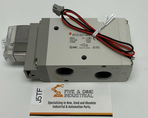 SMC VP742-5l21-04TA 24VDC Pneumatic Solenoid Valve 3 Port