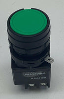 IDEC LW1B-M1C6M-G Green 22mm Momentary Switch 2NO, 2NC-2