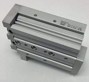 SMC MXS20TN-50 50mm Stroke, 20mm Bore Pneumatic Guided Cylinder DBL-Acting - 0