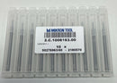 Mikron 2.C.1006163.00 1/32" Micro Drill Bit 2.20" Long, 3mm Shank (10-Pack)-2