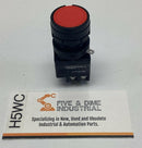IDEC LW1B-M1C6M-R Red 22mm Momentary Switch 2NO, 2NC-1