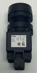 IDEC LW1B-M1C6M-R Red 22mm Momentary Switch 2NO, 2NC-4