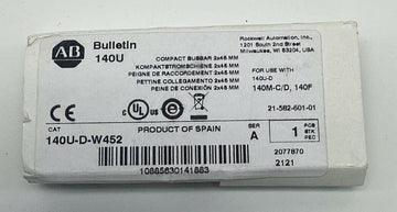 Allen Bradley 140U-D-W452 Compact Bussbar for use with 140M-C/D - 0