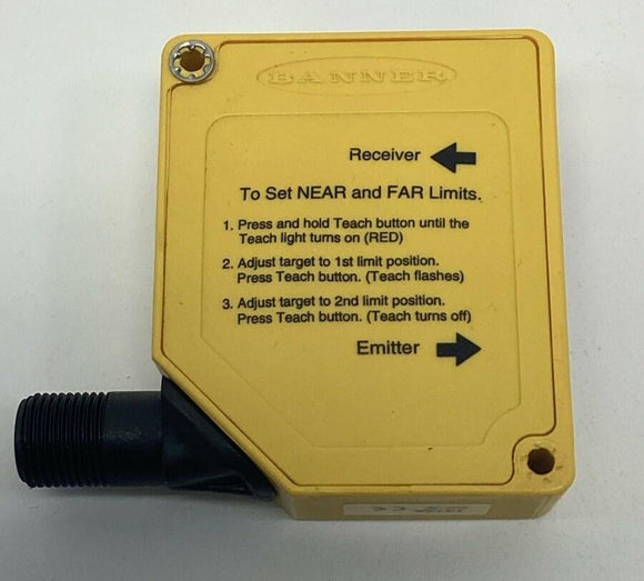 Banner Q50BVPQ / 1312A Photoelectric Sensor 100-300mm Range 12-30VDC