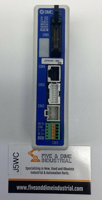 SMC LECP6PD-LEFS40A-600 Step P6 Motor Driver Controller