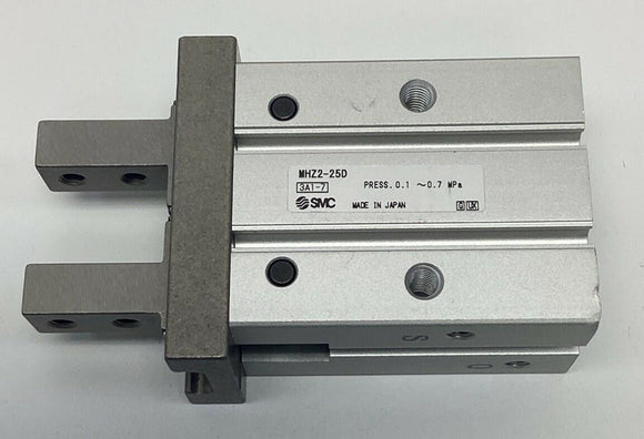 SMC MHZ2-250 Parallel Finger Gripper Double-Acting 0.1-0.7 MPa