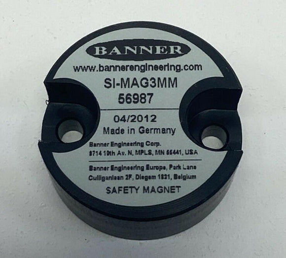 Banner SI-MAG3MM / 56987 30mm Round Magnetic Accessory