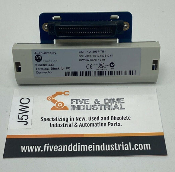 Allen Bradley 2097-TB1 Rev. 1B10 Kinetix 300 I/O Terminal Block
