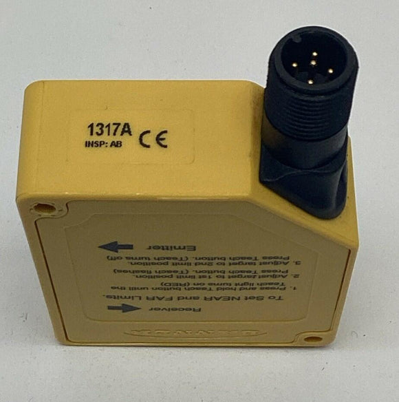 Banner Q50BUQ / 1317A Photoelectric Sensor 100-400mm Range 15-30VDC