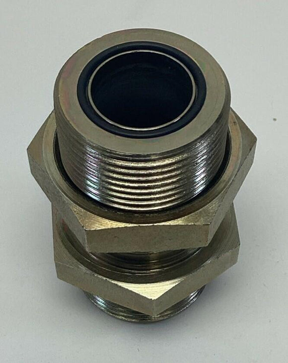 Parker 16-WLO-WLNL-S 1" Seal-Lok Bulkhead Union ORFS Straight