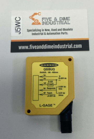 Banner Q50BUQ / 1317A Photoelectric Sensor 100-400mm Range 15-30VDC