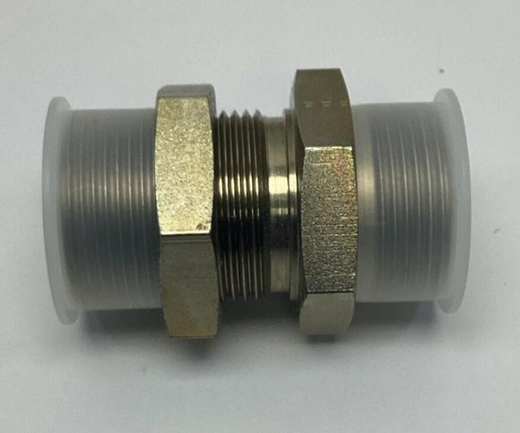 Parker 16-WLO-WLNL-S 1" Seal-Lok Bulkhead Union ORFS Straight