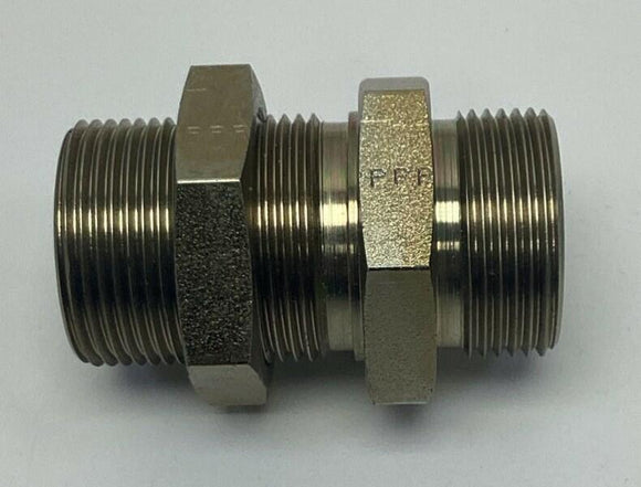 Parker 16-WLO-WLNL-S 1" Seal-Lok Bulkhead Union ORFS Straight