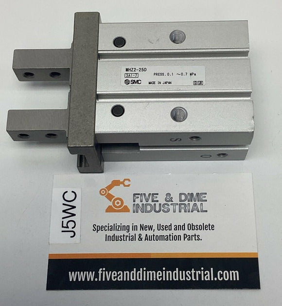 SMC MHZ2-250 Parallel Finger Gripper Double-Acting 0.1-0.7 MPa