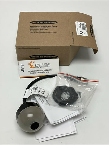 Banner k50APFF100GRYC4QPMA / 79290 3-Color EZ-Light, Fixed Field Sensor 10-30VDC