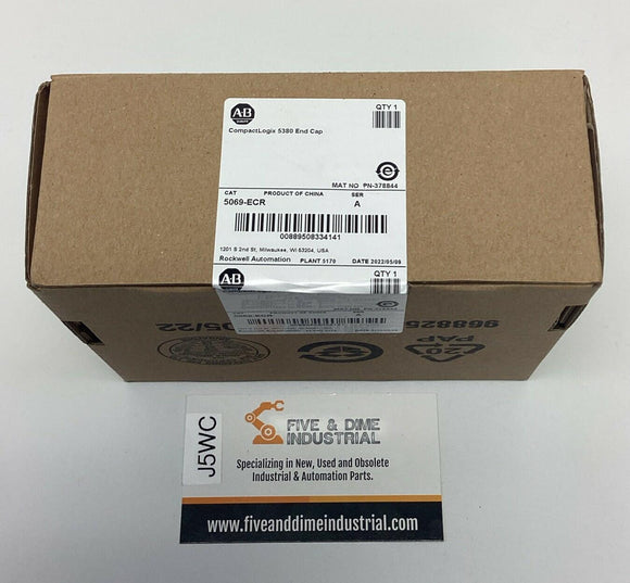 Allen Bradley 5069-ECR Compactlogix 5380 End cap