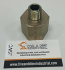 Parker 0201-16-8 1" x 1/2" 1-X-1/2-FG-S Reducing Connector Fitting, Steel-1