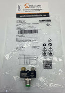 Murr 7000-41201-0000000 T-Coupler Male M12 to 3-Pole Female M8 Connector 50VAC-1