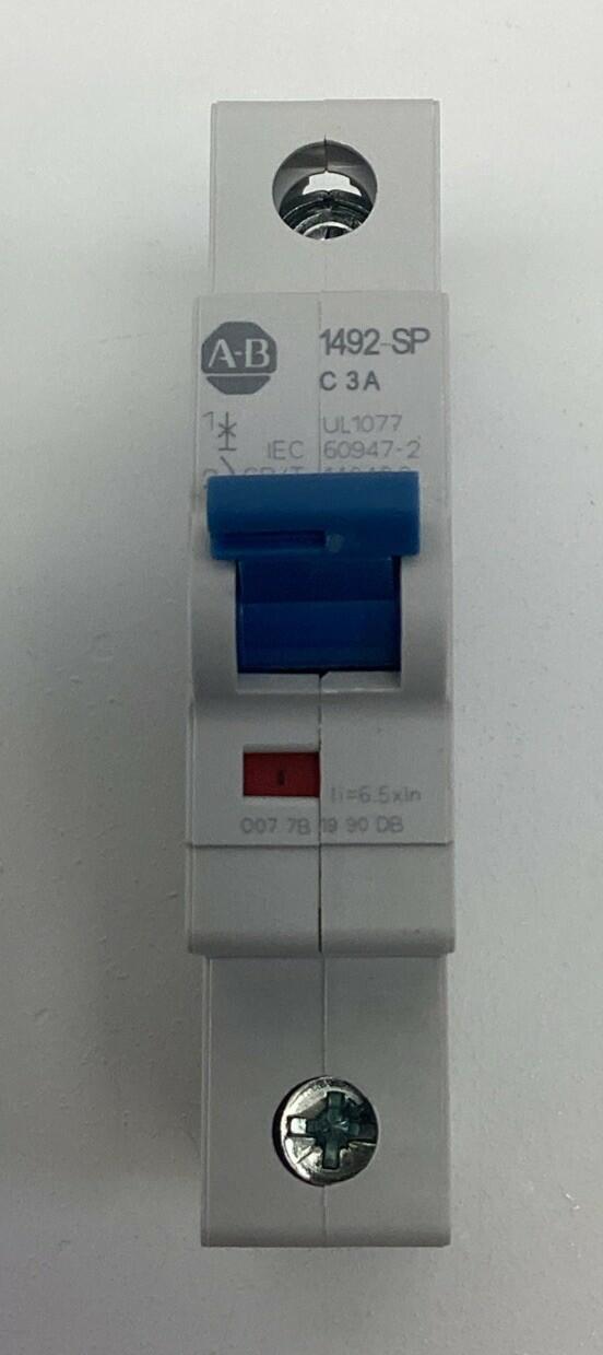 Allen Bradley 1492-SPM1C030 1-Pole, 3A Supplemental Circuit Breaker (Lot Of 2)