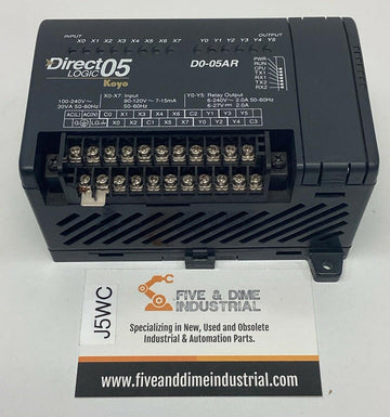Automation Direct D0-05AR I/O AC Power Supply 120/240VAC Directlogic 05 Koyo