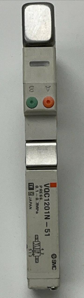 SMC VQC1201N-51 Pneumatic Solenoid Valve 24VDC 5 Port - 0