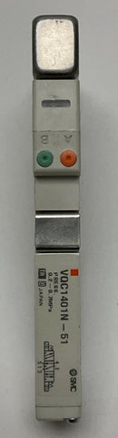 SMC VQC1401-51 Pneumatic Solenoid Valve 24VDC 5 Port-2