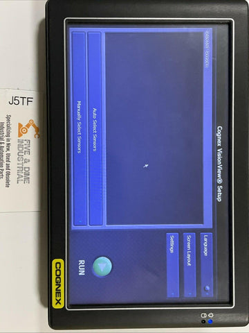 Cognex VV900 9” Touchscreen Panel Model PMX-090T P/N 825-0428-1R - 0