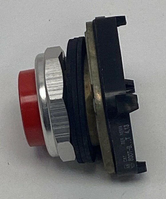 Allen Bradley 800T-B6 Ser. T Red Extended Head Push Button