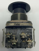 Allen Bradley 800T-D2B Black Mushroom Push Button 2-NO, 2-NC, Momentary-5