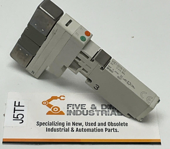 SMC VQC1301N-51 Pneumatic Solenoid Valve 24VDC 5 Port