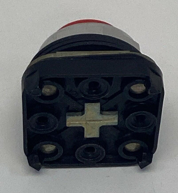 Allen Bradley 800T-B6 Ser. T Red Extended Head Push Button