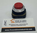 Allen Bradley 800T-B6 Ser. T Red Extended Head Push Button-1