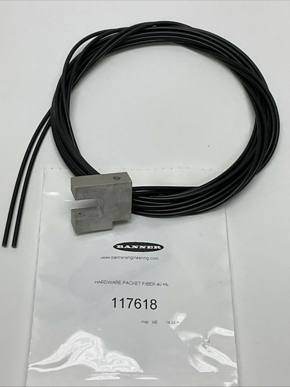 Banner PDIS46UMALMHF / 75008 Plastic Fiber Assembly