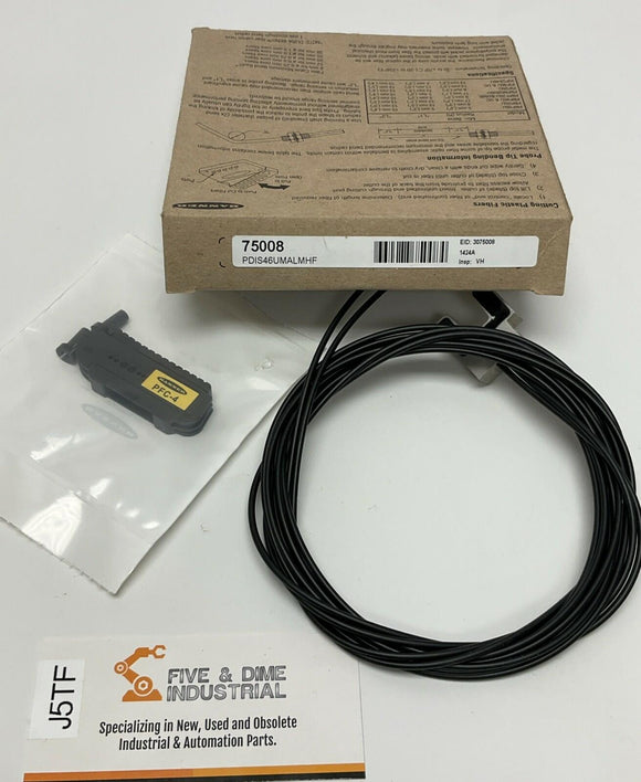 Banner PDIS46UMALMHF / 75008 Plastic Fiber Assembly