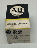 Allen Bradley 800T-D9A Yellow Mushroom Head 1-NO, 1-NC Momentary Switch-8