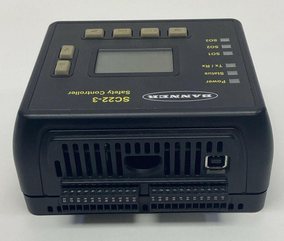 Banner 130231 SC22-3 Programmable Safety Controller 24VDC