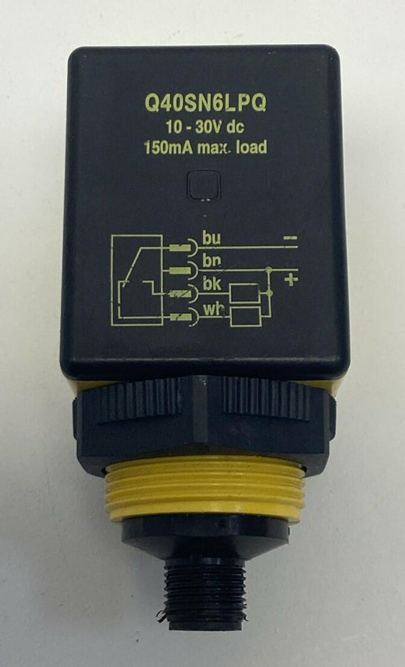 BanneQ40SN6LPQ / 33394 EZ-Beam Q40 Series Photoelectric Sensor 10-30VDC