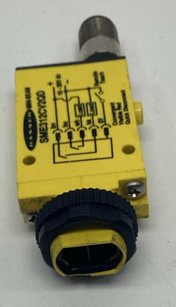 Banner SME312CV2QD / 53705 Mini-Beam Photoelectric Sensor 10-30VDC