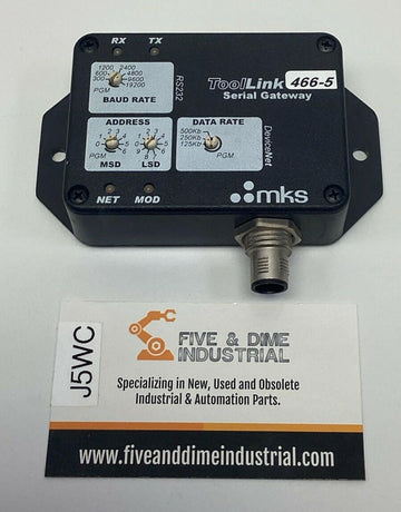 MKS 466-5 DeviceNet Controller Module TOOL LINK Gateway