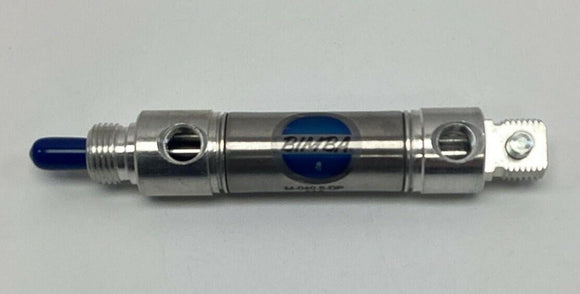 Bimba M-040.5DP Double Acting Pivot Pneumatic Cylinder 3/4" Bore, 1/2" Stroke