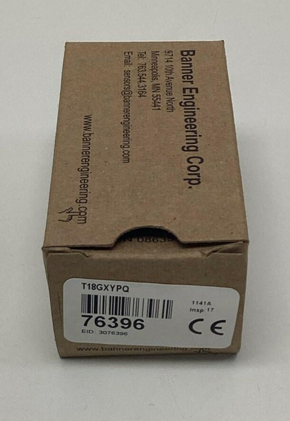 Banner T18GXTPQ / 76396 2-Color Green / Yellow General Purpose Lamp 10-30VDC