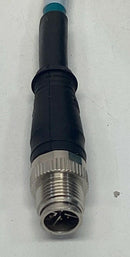 Allen Bradley 1585D-M8UGJM-10 Straight Male Shielded M12 X Code Cable 10M-4