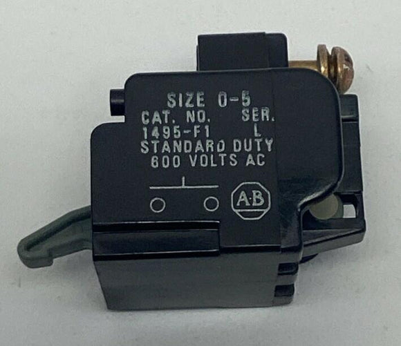 Allen Bradley 1495-F1 Normally Open Contact Sizes 0-5